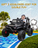 24V Battery-Powered Kids Ride-On Truck with Powerful Engine, 4WD, 2-Seater, and Safety Braking System Magic Cars 19