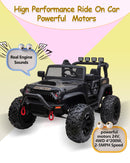 24V Battery-Powered Kids Ride-On Truck with Powerful Engine, 4WD, 2-Seater, and Safety Braking System Magic Cars 22
