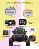 24V Battery-Powered Kids Ride-On Truck with Powerful Engine, 4WD, 2-Seater, and Safety Braking System Magic Cars 25