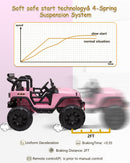 24V Battery-Powered Kids Ride-On Truck with Powerful Engine, 4WD, 2-Seater, and Safety Braking System Magic Cars 8