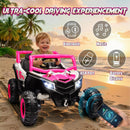 24V Off-Road UTV for Kids with Shock Suspension and Bluetooth Remote Control Magic Cars 2