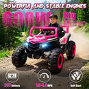 24V Off-Road UTV for Kids with Shock Suspension and Bluetooth Remote Control Magic Cars 3