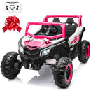 24V Off-Road UTV for Kids with Shock Suspension and Bluetooth Remote Control Magic Cars Variant 0