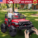 24V 2-Seater Kids Electric Ride-On Truck with LED Headlights and Remote Control Magic Cars 0
