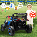 24V Blue 4WD Kids UTV Truck with 2-Seater and 4X200W Battery Power Magic Cars 5