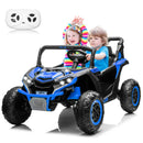 24V Blue 4WD Kids UTV Truck with 2-Seater and 4X200W Battery Power Magic Cars Variant 0