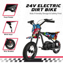 24V Kids Ride-On Battery-Powered Off-Road Dirt Bike with Disc Brakes Magic Cars 6