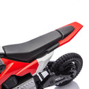 24V Kids Ride-On Electric Motocross Motorcycle Toy Red with Adjustable Speeds 3.1-9.3 MPH Magic Cars 19