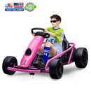 24V Kids Ride-On Go Kart with 8 MPH Speed, Drifting Feature, 155 lbs Load Capacity, Dual 300W Motors Magic Cars 0