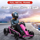 24V Kids Ride-On Go Kart with 8 MPH Speed, Drifting Feature, 155 lbs Load Capacity, Dual 300W Motors Magic Cars 3