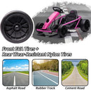 24V Kids Ride-On Go Kart with 8 MPH Speed, Drifting Feature, 155 lbs Load Capacity, Dual 300W Motors Magic Cars 6