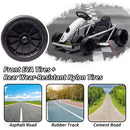 24V Kids Ride-On Go Kart with 8MPH Speed, Drifting Feature, 2x300W Motors, Supports 155lbs, Built-in Music Magic Cars 5