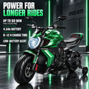 24V Ride-On Motorcycle for Kids, Licensed Ducati Diavel by Bentley Magic Cars 3