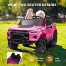 24V Electric Kids 2-Seater Ride-On Pickup Truck with 1100W Motor and Remote Control, Pink Magic Cars 3