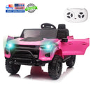 24V Electric Kids 2-Seater Ride-On Pickup Truck with 1100W Motor and Remote Control, Pink Magic Cars Variant 0