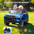 24V Kids Electric Ride-On Pickup Truck, 2-Seater with Parent Remote Control Magic Cars 18