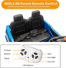 24V Kids Electric Ride-On Pickup Truck, 2-Seater with Parent Remote Control Magic Cars 19
