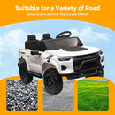 24V Kids Electric Ride-On Pickup Truck, 2-Seater with Parent Remote Control Magic Cars 24