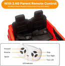 24V Kids Electric Ride-On Pickup Truck, 2-Seater with Parent Remote Control Magic Cars 4