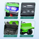 24V Electric 2-Seater Kids Ride-On Dump Truck with Remote Control and MP3 Player Magic Cars 2