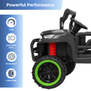 24V Electric 2-Seater Kids Ride-On Dump Truck with 4-Wheel Drive and Remote Control, 6mph Magic Cars 3