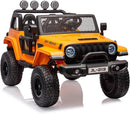 24V 2-Seater Electric Kids Ride-On Truck with Switchable 2WD/4WD and Remote Control Magic Cars 1