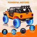 24V 2-Seater Electric Kids Ride-On Truck with Switchable 2WD/4WD and Remote Control Magic Cars 3