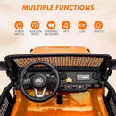 24V 2-Seater Electric Kids Ride-On Truck with Switchable 2WD/4WD and Remote Control Magic Cars 4