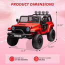 24V 2-Seater Electric Kids Ride-On Truck with Switchable 2WD/4WD and Remote Control Magic Cars 8