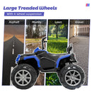 24V Kids Ride-On 4 Wheeler Quad Car with LED Lights, Adjustable 4-6 mph Speed Magic Cars 3