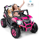 24V Electric UTV Truck for Kids with 3 Speed Remote Control - Pink Magic Cars 2