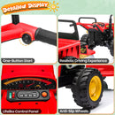 24V Ride-On Tractor for Kids with Bluetooth Music, LED Lights, and 5 MPH Speed, Suitable for Ages 3-8 Magic Cars 7