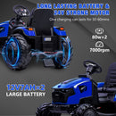 24V Kids Electric Ride-On Tractor and Excavator with Remote Control and Trailer Magic Cars 4