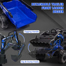 24V Kids Electric Ride-On Tractor and Excavator with Remote Control and Trailer Magic Cars 5