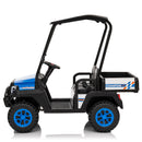 24V Kids 4WD Ride-On Truck 2-Seater Golf Cart with Sun Shade, Storage Trunk, and Remote Control Magic Cars 29