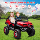 24V Kids 2-Seater Electric Ride-On Truck Car Toy with Remote Control Magic Cars 18