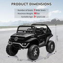 24V Kids 2-Seater Electric Ride-On Truck Car Toy with Remote Control Magic Cars 4