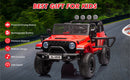 24V Battery-Powered Kids Electric Ride-On Jeep Truck Car with 4 Wheels Magic Cars 7
