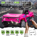 24V Kids Electric Ride-On Truck Licensed Chevrolet Silverado with Remote Control Magic Cars 11