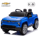 24V Kids Electric Ride-On Truck Licensed Chevrolet Silverado with Remote Control Magic Cars 13