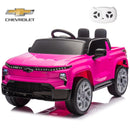 24V Kids Electric Ride-On Truck Licensed Chevrolet Silverado with Remote Control Magic Cars 14