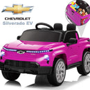 24V Kids Electric Ride-On Truck Licensed Chevrolet Silverado with Remote Control Magic Cars 5