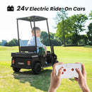 24V Electric Kids Ride-On Truck with Remote Control and Single Seat in Blue Magic Cars 9