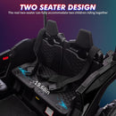 24V Kids 2-Seater 4WD Electric Ride-On UTV Truck with Sun Shade and Remote Control Magic Cars 2