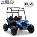 24V Electric 2-Seater Kids Ride-On UTV Truck 800W with Sunshade and Remote Control Blue Magic Cars Variant 0