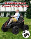 24V Battery-Powered Kids Ride-On UTV Truck Toy with 800W Motors and Remote Control, Black Magic Cars 1