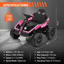 24V Battery-Powered Kids Ride-On UTV Truck Toy with 800W Motors and Remote Control Pink Magic Cars 1