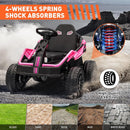 24V Battery-Powered Kids Ride-On UTV Truck Toy with 800W Motors and Remote Control Pink Magic Cars 6