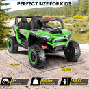 24V Electric Kids Ride-On UTV Car 4-Wheeler Off-Road with Remote Control Magic Cars 3