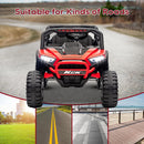 24V Kids Electric Ride-On UTV Car 4-Wheeler Off-Road Toy with Remote Control Magic Cars 7